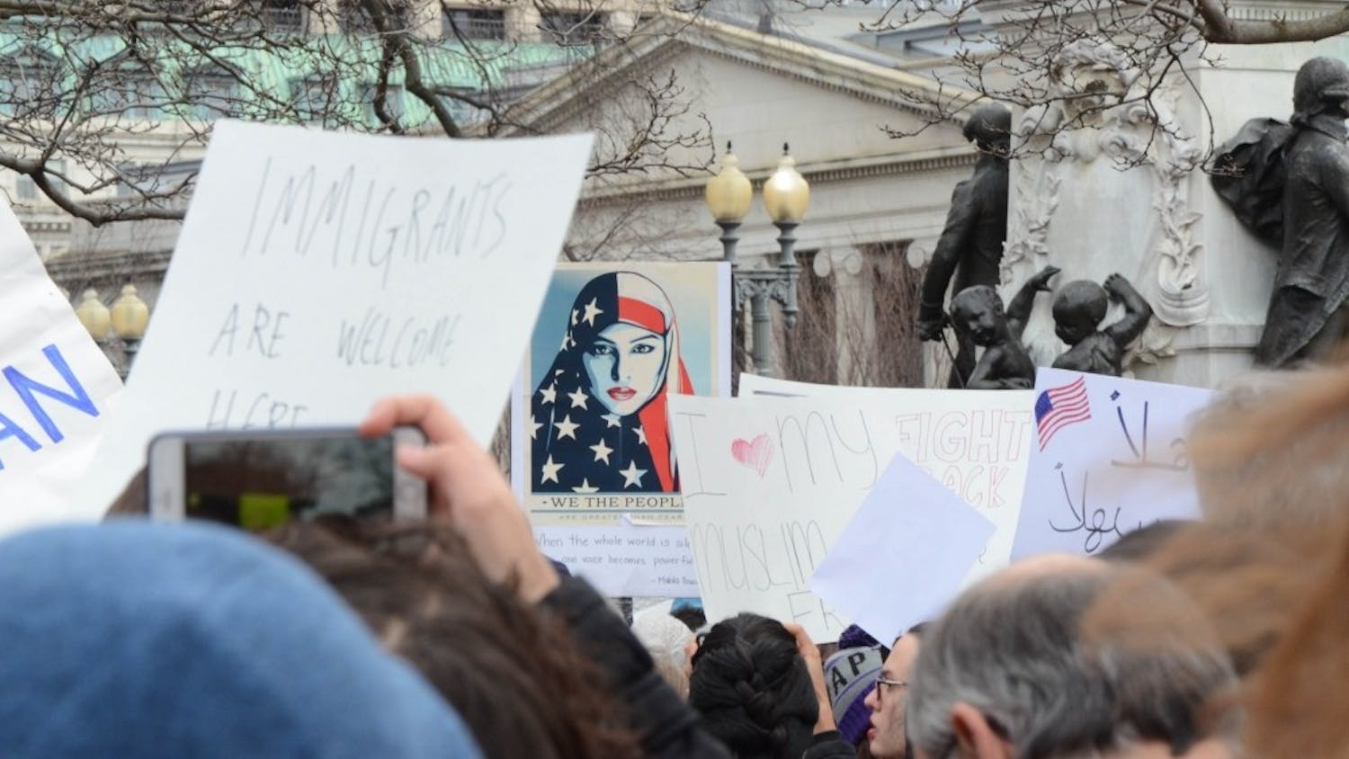 Since President Trump's election, there have been multiple rallies throughout D.C. in support of both undocumented immigrants and those affected by the administration's travel ban.