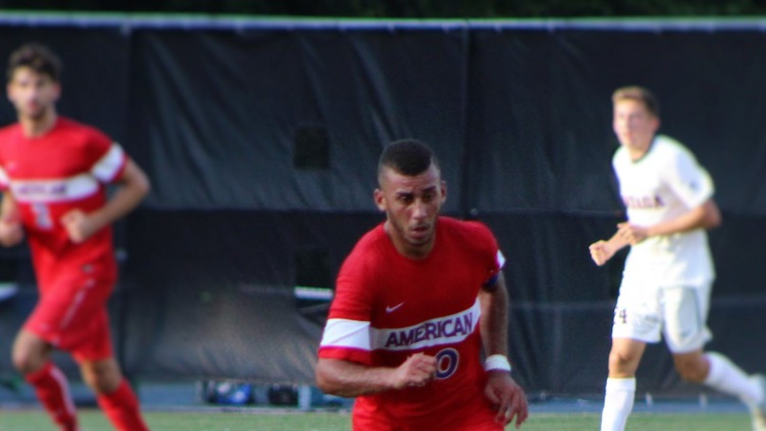 Patriot League Offensive Player of the Year Panos Nakhid and the AU men's soccer team hosts the Patriot League Tournament in search of its fifth title