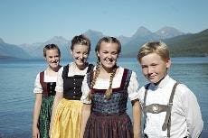 The von Trapps performed with the Baltimore Symphony Orchestra. 