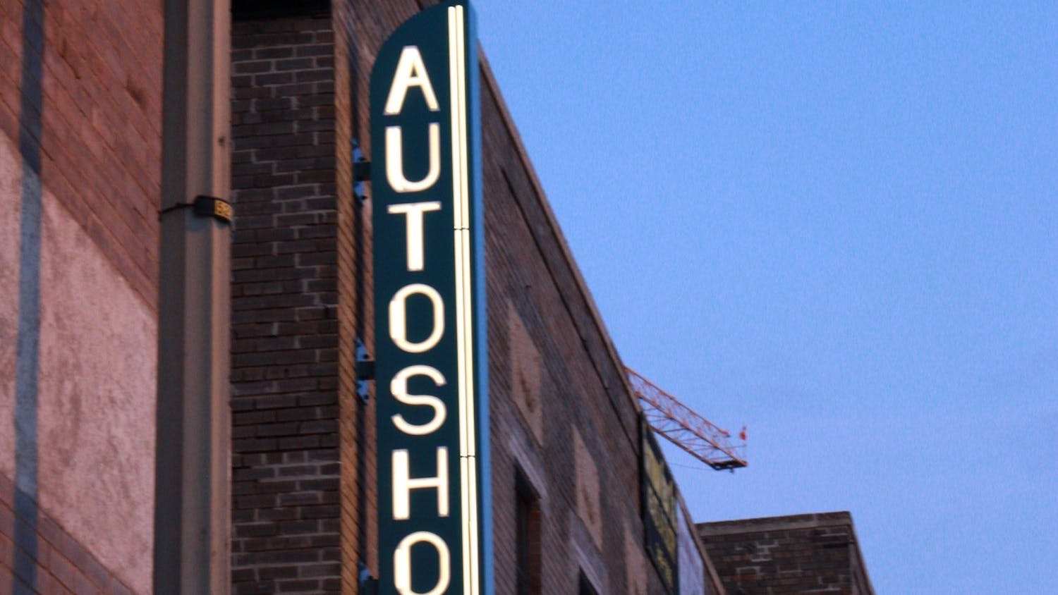The Auto Shop Outside Sign
