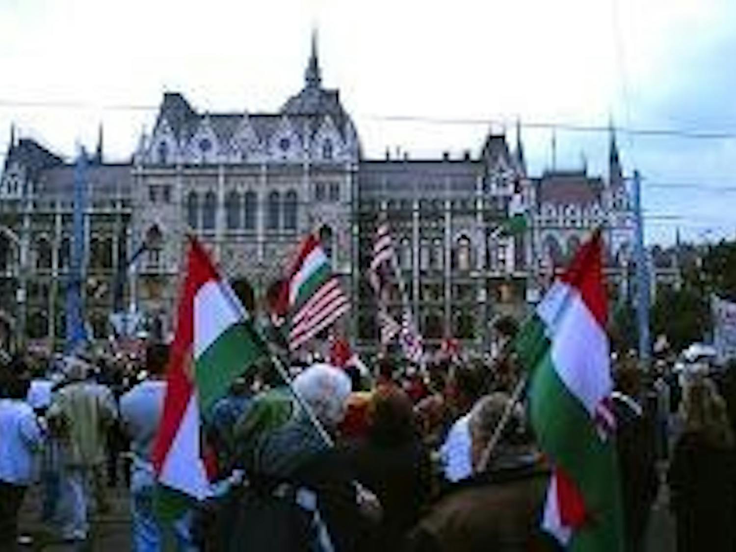 HUNGARY FOR CHANGE - When an audiotape recorded by Prime Minister Ferenc Gyurcsany was released last year, the Hungarian people discovered that he had deceived the country about the strength of its economy in order to get his party re-elected. This year's