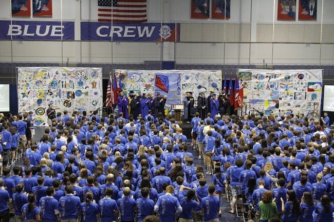 WELCOME TO AU â€”Â AU\'s class of 2014 got a formal welcome from the University during Friday morning\'s opening convocation.
