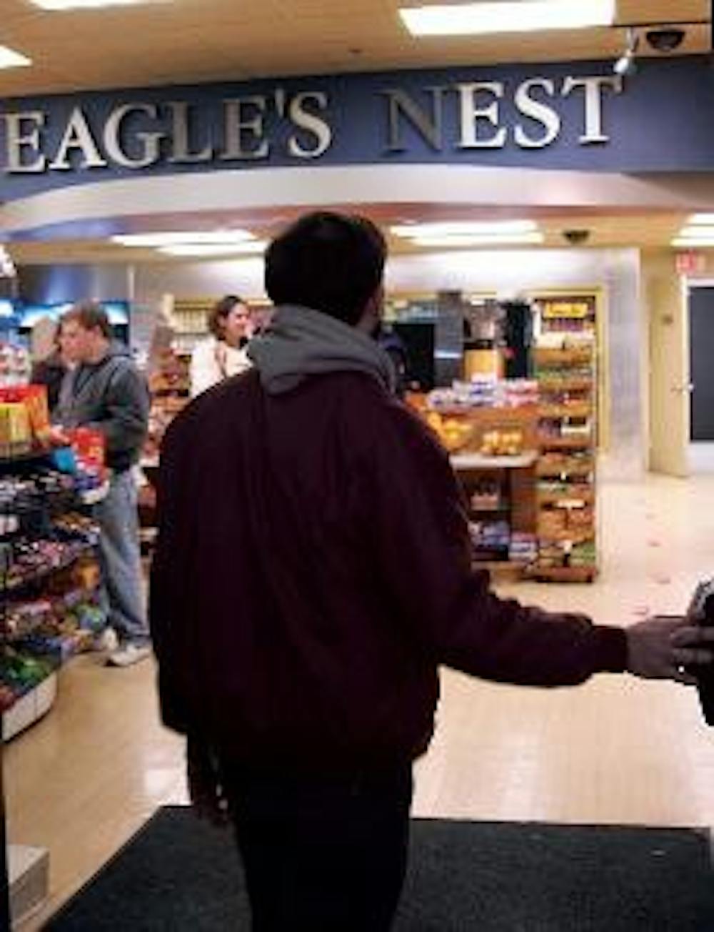 PRICE PROTEST - Concerns about high prices at The Eagle's Nest prompted the Student Government to work on a plan to start a free shuttle van service to the Tenleytown CVS and Whole Foods stores. Student volunteers will drive the route in AUTO vans.
