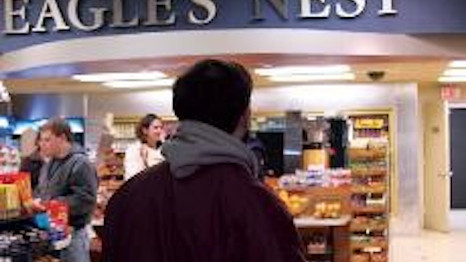 PRICE PROTEST - Concerns about high prices at The Eagle's Nest prompted the Student Government to work on a plan to start a free shuttle van service to the Tenleytown CVS and Whole Foods stores. Student volunteers will drive the route in AUTO vans.