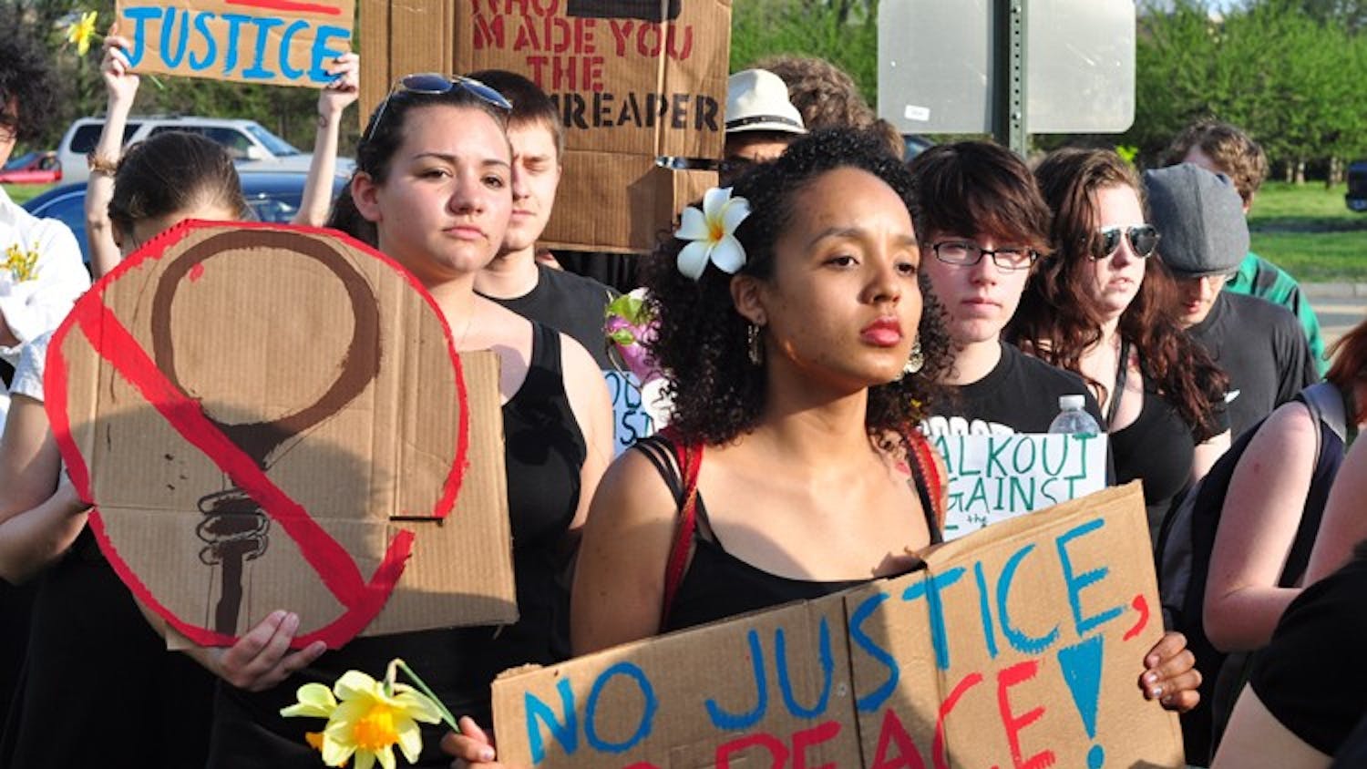 The American University College Republicans presented Texas Governor Rick Perry (R) at American University on Friday, March 23, 2012 in the Katzen Recital Hall. Governor Perry discussed politics and issues facing America, but was also greeted by a parade of protestors. The protestors were mostly focusing on the dealth penalty in the state of Texas and the number of those executed while Governor Perry held office.