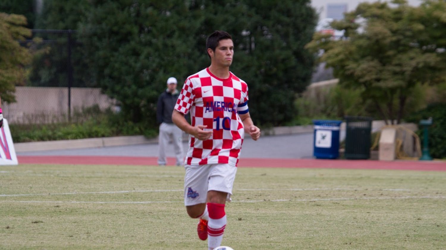 	Cristobal Soto was one of three Eagles to receive a yellow card in the loss to Navy
