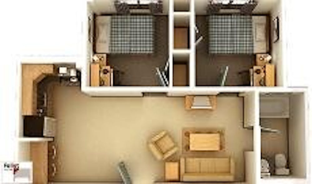 Nebraska Hall suites will be AU's most modern housing option.