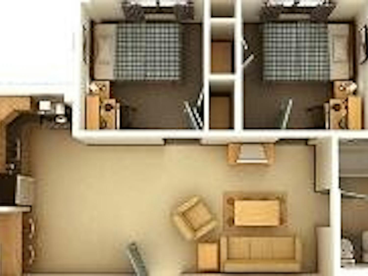 Nebraska Hall suites will be AU's most modern housing option.