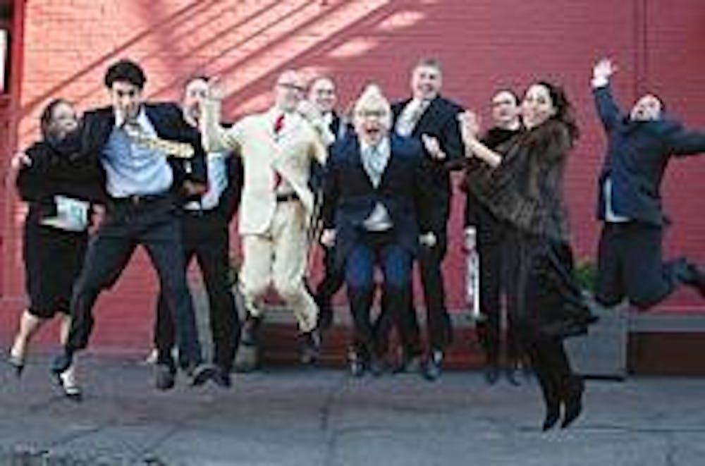 Pink Martini's exuberant sound is matched only by their large numbers, high fashion and success on Parisian pop charts.