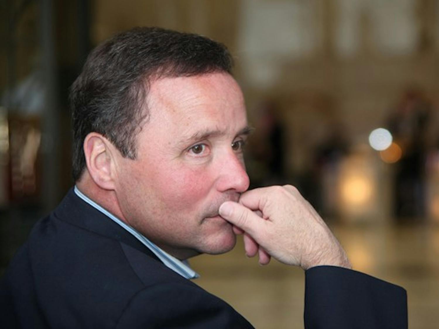 I LIKE IKE — Karl Weissenbach, a 1976 School of Public Affairs graduate, is the director of the Eisenhower Presidential Library and Museum. The library is working with SIS Dean Louis Goodman and University Librarian Bill Mayer to develop a research partnership.