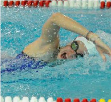 Leah Breen took home the title in the 50-yard freestyle event to become one of AUâ€™s top swimmers at a quad-meet against Army, Old Dominion and George Mason Jan. 21.