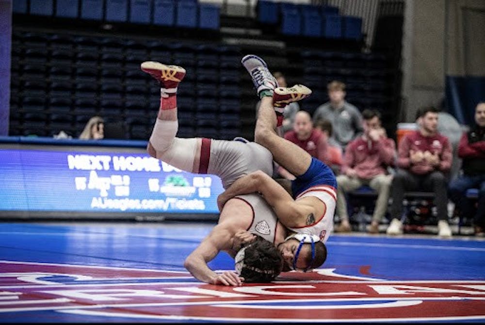From wrestling for fun to becoming a Division I athlete, Max Leete tackles his dreams