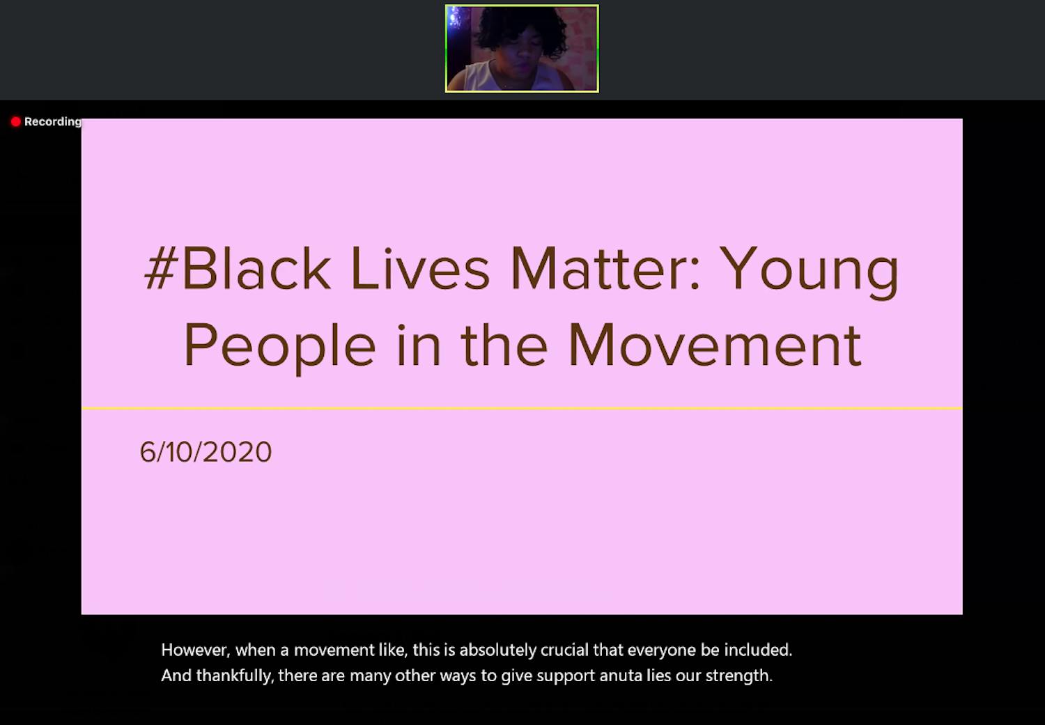 BLM: Young People in the Movement Screenshot.png