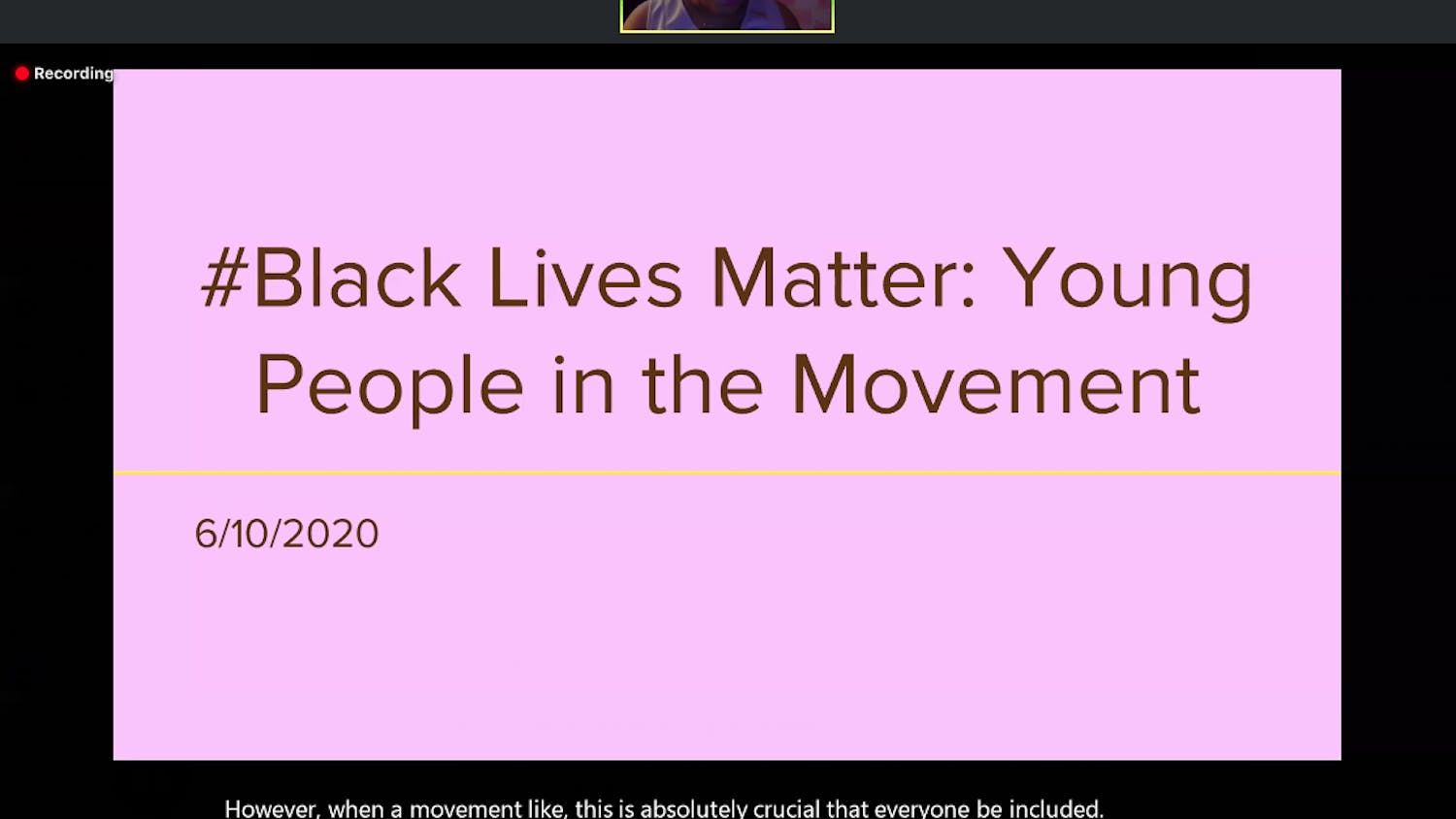 BLM: Young People in the Movement Screenshot.png
