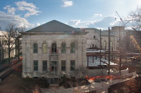 	A view of the McKinley Building in March 2013.