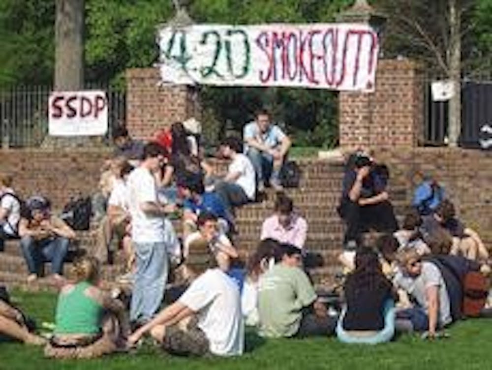 SSDP works with college chapters like this one at the College of William and Mary.