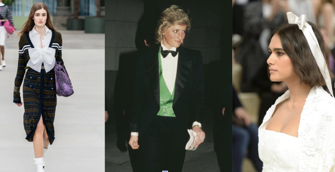 bow accessories collage