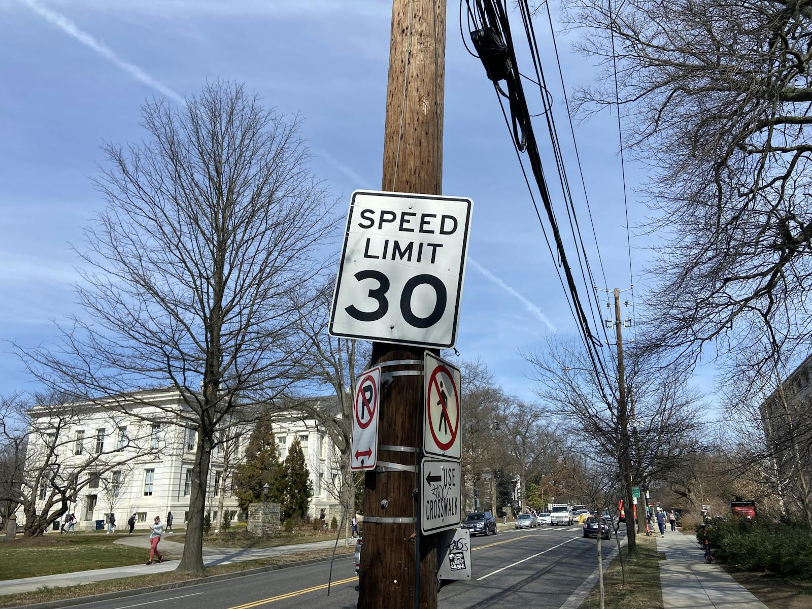 Neighbourhood speed limits