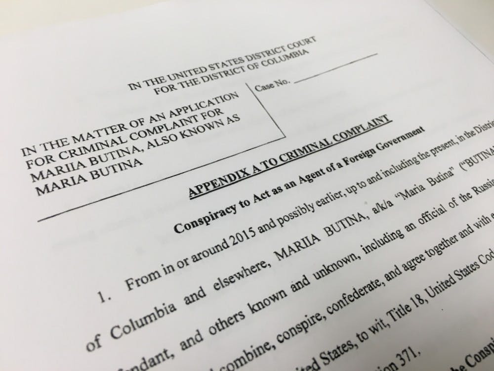 Maria Butina complaint 2