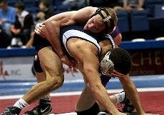 MOUNTING THE MAT - Red shirt sophomore Mike Cannon makes his second appearance at the NCAA tournament this weekend, joined by teammates Josh Glenn, Christopher Stout and Jasen Borshoff. Cannon will look to improve on his two victories that he earned last 