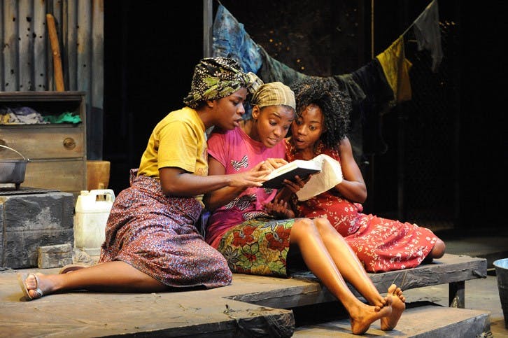 COMPOUND LIVING â€” Three wives of an army officer are the main focus of Woolly Mammoth Theatre Companyâ€™s newest production, â€œEclipsed.â€ The play will run in Chinatown until Sept. 27.