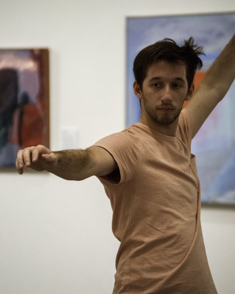 Dancer at Art All Night 2019