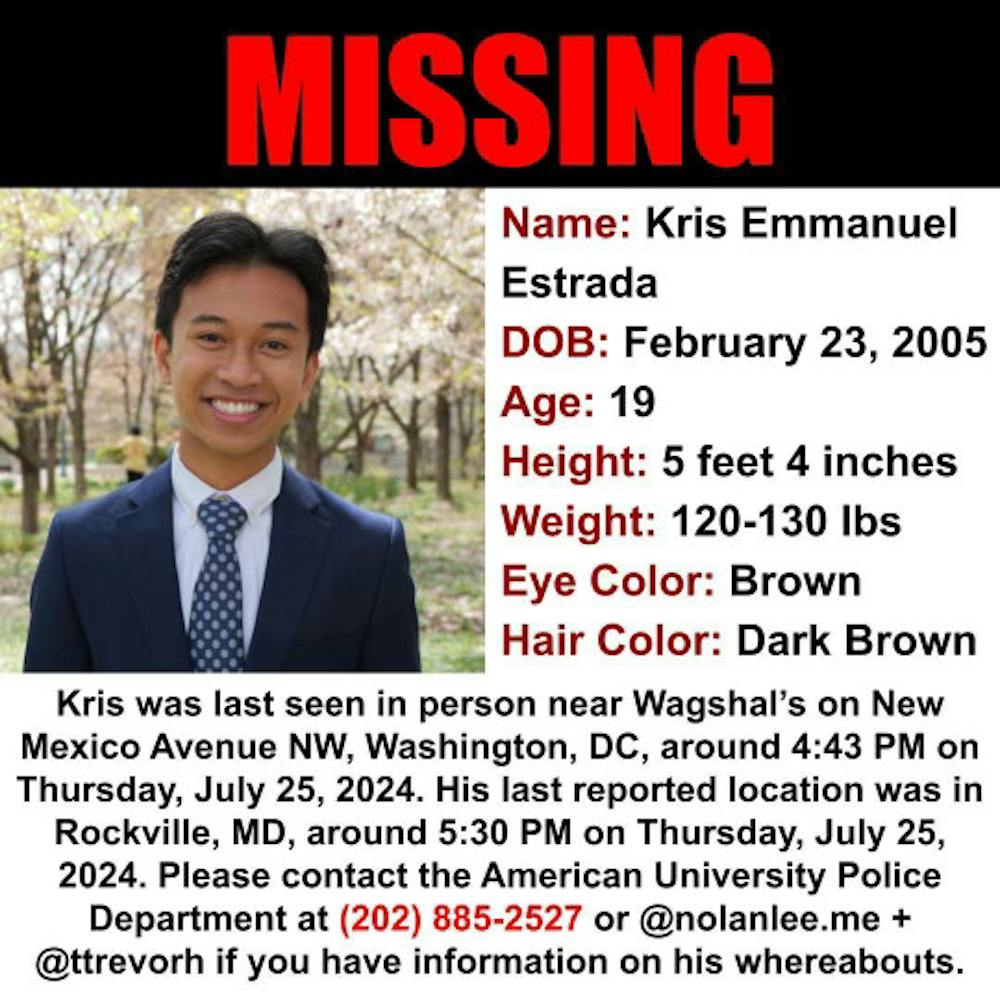 Kris Estrada missing flyer