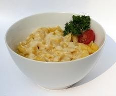 ew take on mac and cheese by using mozzarella instead of traditional cheddar cheese. Or, be creative and experiment with other cheeses. Just remember to keep it creamy!