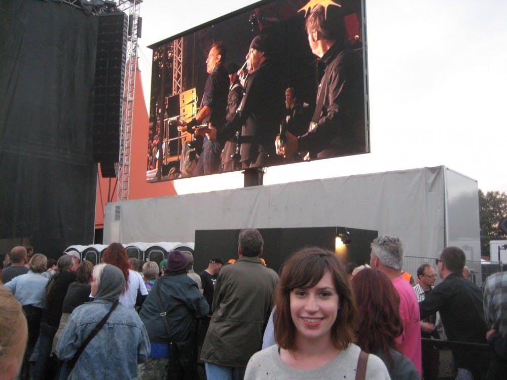 	Zoladz covered a Bruce Springsteen set for Pitchfork at the Roskilde Festival in Denmark in 2012.