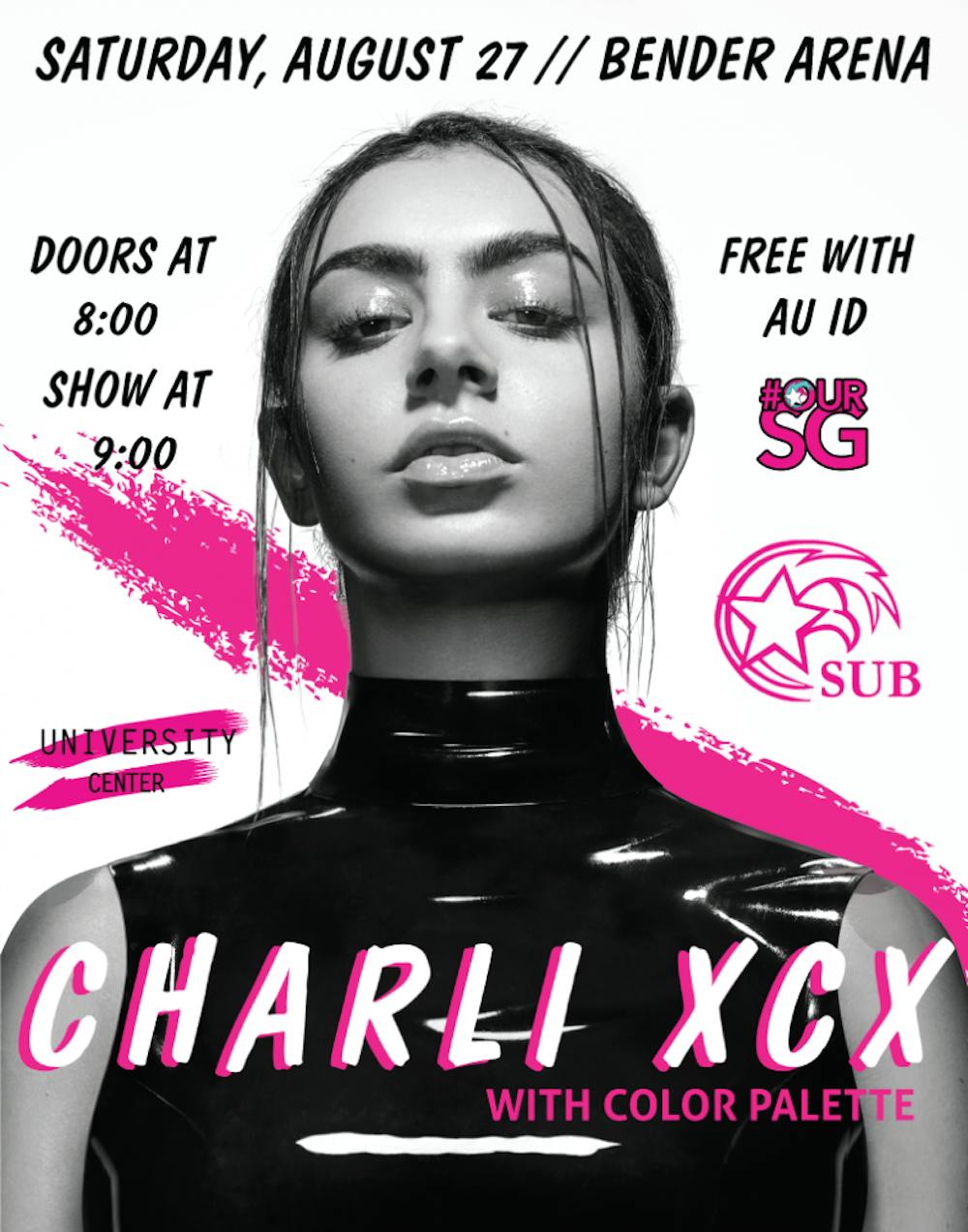 SUB announces Charli XCX as Welcome Week headliner