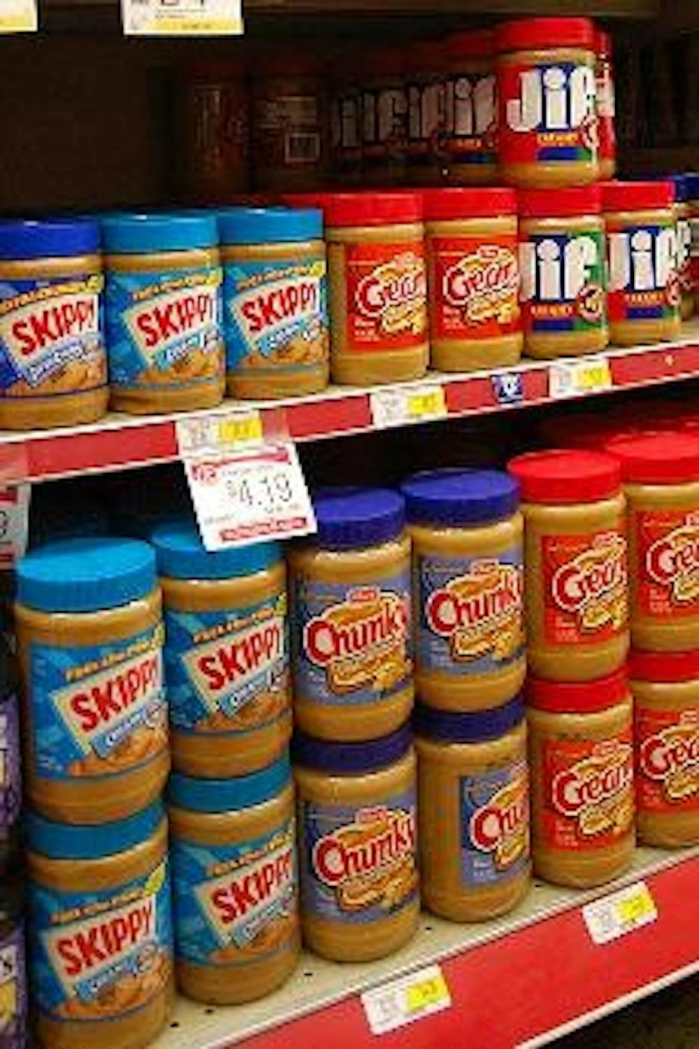 CHUNKY OR CREAMY? - TDR pulled peanut better off its menu after the FDA warned of a salmonella contamination in January. 