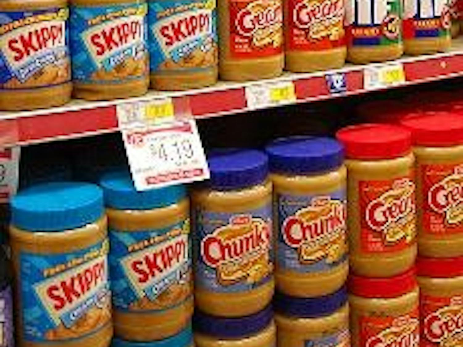 CHUNKY OR CREAMY? - TDR pulled peanut better off its menu after the FDA warned of a salmonella contamination in January.