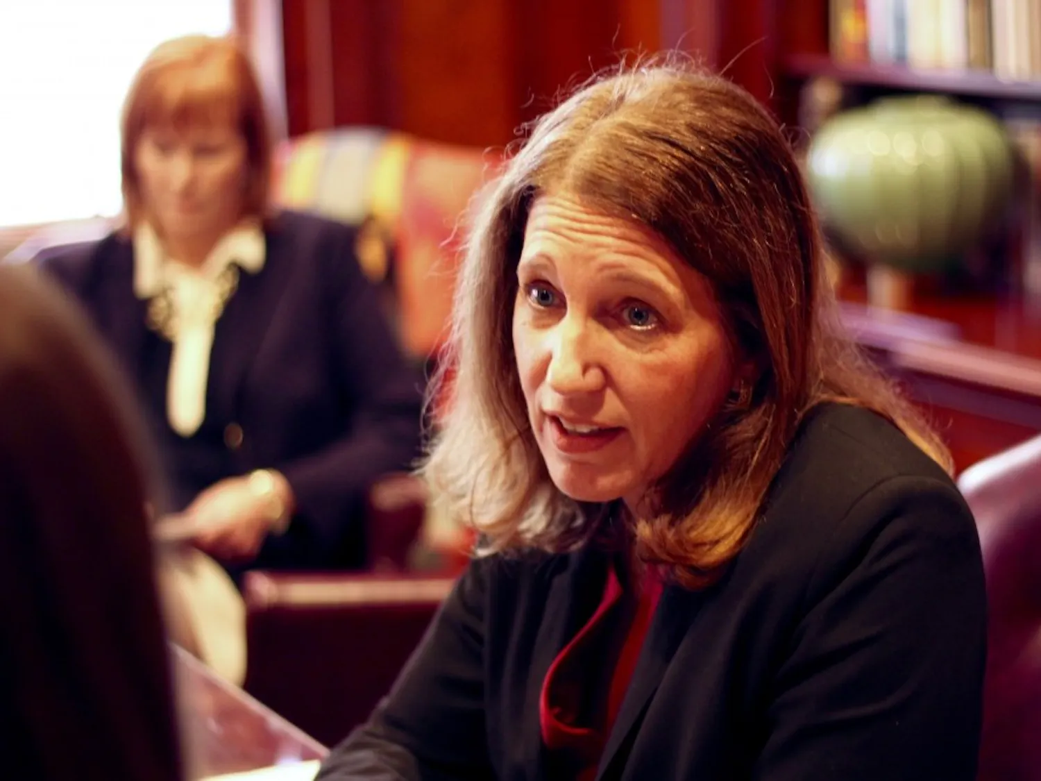 Unjversity President Sylvia Burwell released a statement addressing the anti-immigration flyers found on campus Monday.