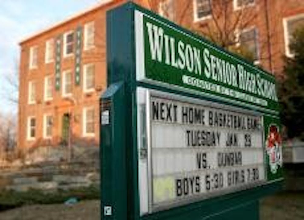 SCHOOL CLOSINGS - The proposed plan to close some D.C. schools would impact one DC Reads program. However, volunteers from that program would be able to work at different schools. Wilson Senior High School in Tenleytown is not being targeted for closure.