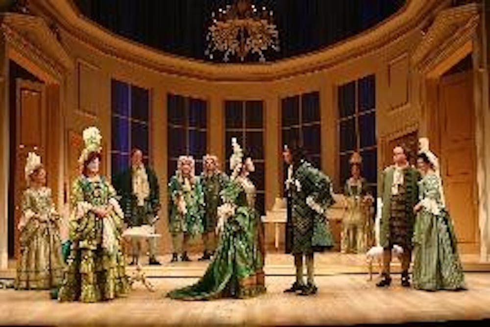 AROUND THE WORLD - William Congreve's "The Way of the World" takes the stage at the D.C. Shakespeare Theatre Company under the direction of Michael Kahn with vivid, vibrant sets and dazzling costume design by Tony Award-winning Jane Greenwood. The play fo