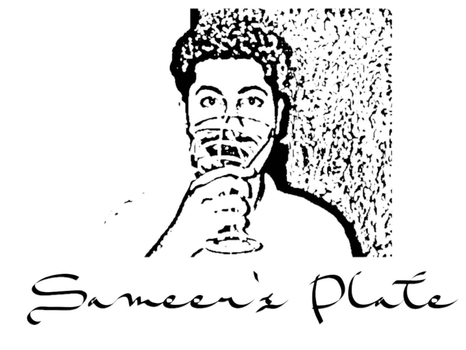 Sameer's Plate Logo
