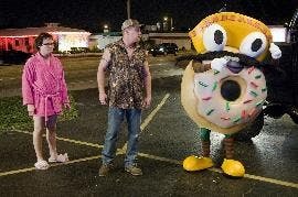 DRIVE ME CRAZY - Though the audience may well predict the ending of "Sex Drive," the latest teen comedy to hit theaters this fall, standout performances from Clark Duke (above left) as Lance and Josh Zuckerman as Ian, Lance's best friend, make the otherwi