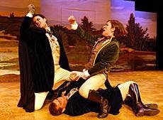 A new performance of 16th-century Spanish play "Valor, Agravio y Mujer" is now playing at the GALA Hispanic Theatre through Oct. 22.