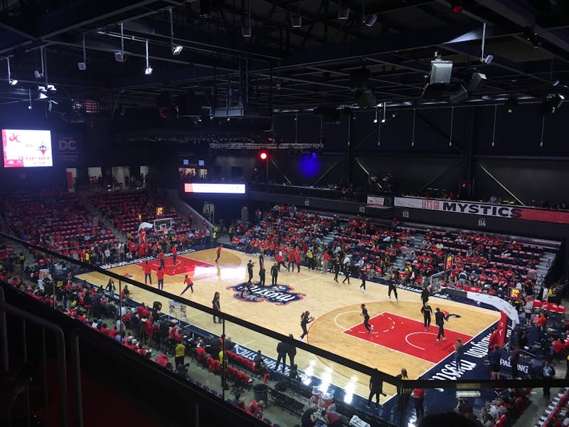 Washington Mystics host the Atlanta Dream without Tina Charles