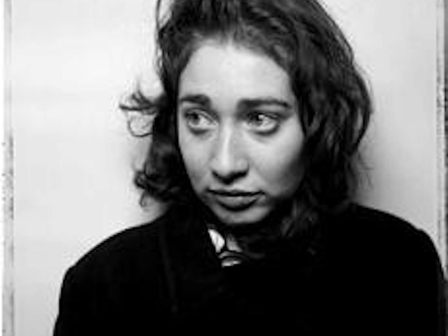 Songstress Regina Spektor relied mostly on her piano on Sunday.