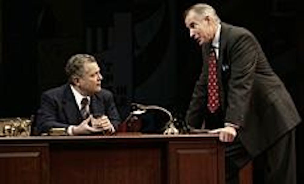 James Conover and Grant Matthews star in 60-year-old portrayal of campaign manipulation.