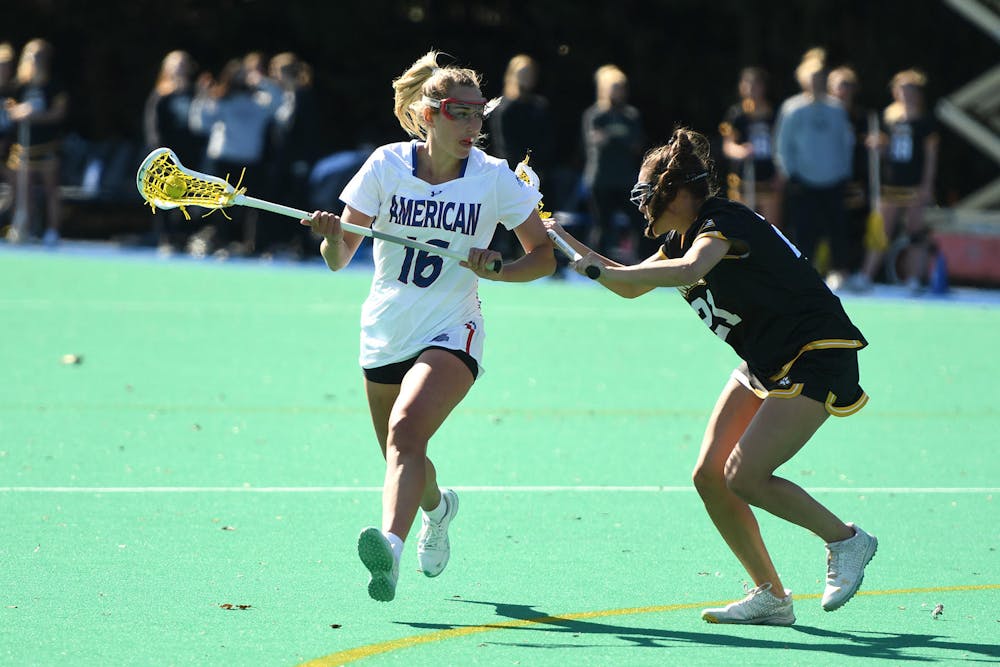 AU lacrosse secures their fifth straight win versus Holy Cross with a 19-7 lead