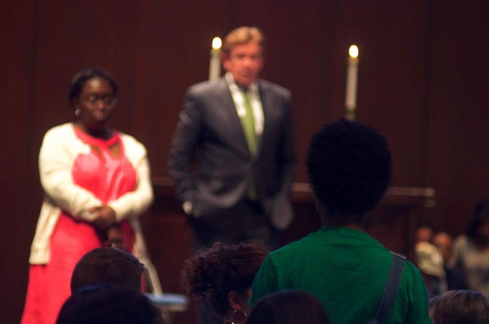 President Dumpson at Kay