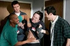 Everyone loves a tummy rub on the musical episode of 'Scrubs.'