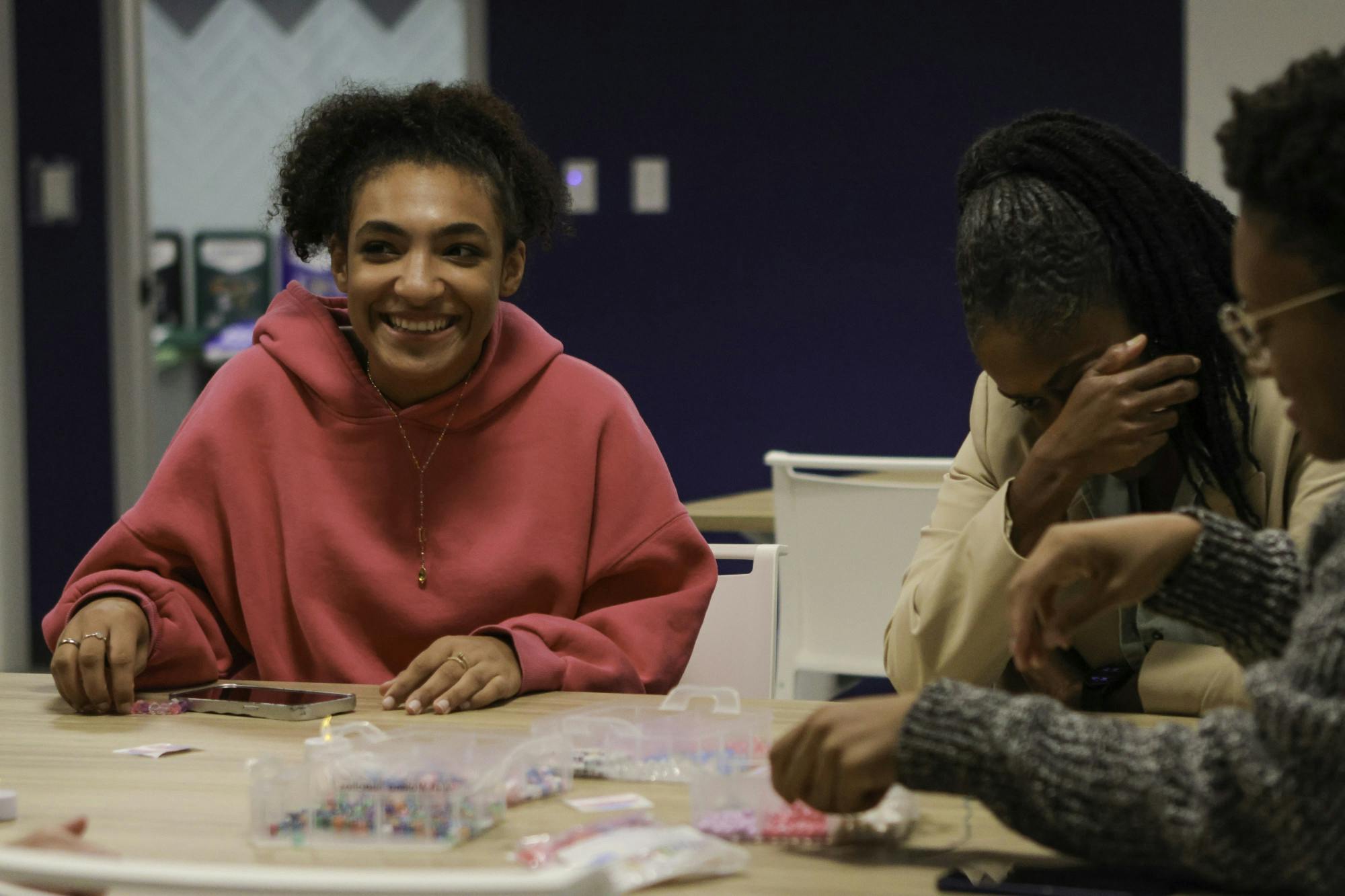 trans day of remembrance bracelet making pic
