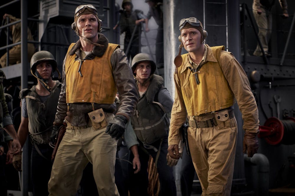 “Midway” stars Ed Skrein and Luke Kleintank discuss brotherhood and the importance of remembrance