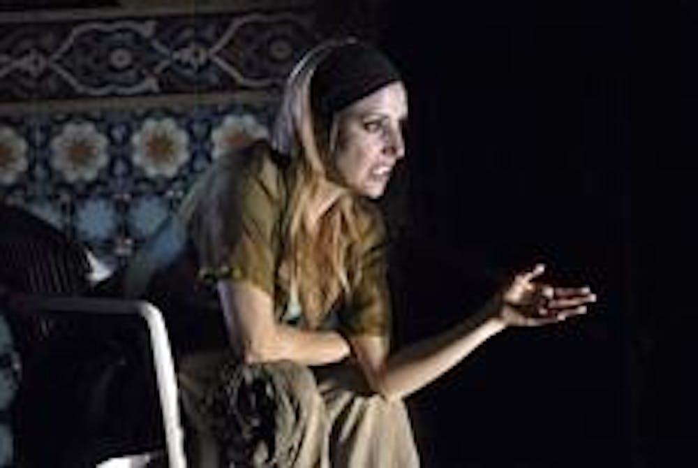 Heather Raffo stars in 'Desire,' which chronicles the stories of nine different Iraqi women.