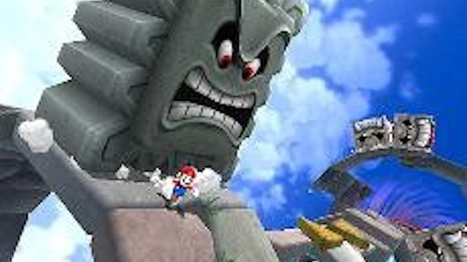 STAR POWER - Mario rushes to avoid an enemy in one of the many circular worlds of "Super Mario Galaxy," the latest installment in the successful Nintendo franchise. Mario can traverse 42 different individually themed galaxies in his quest to collect stars