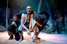 With an extravagant set, "The Tempest" captures the lightning, thunder and fury of one of Shakespeare's final comedies.