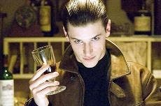 Gaspard Ulliel wines and dines as the young Hannibal Lecter in 'Hannibal Rising.'
